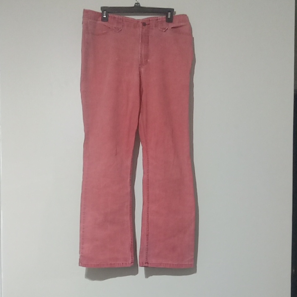 Faded Glory Women's Flare Jeans in Pink